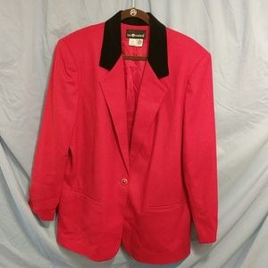 Red Wool Jacket